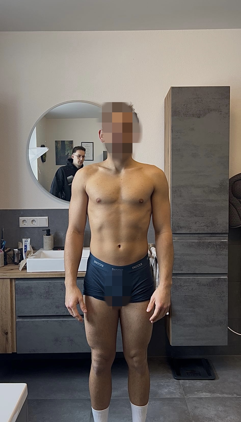 Transformation nachher — Frontansicht