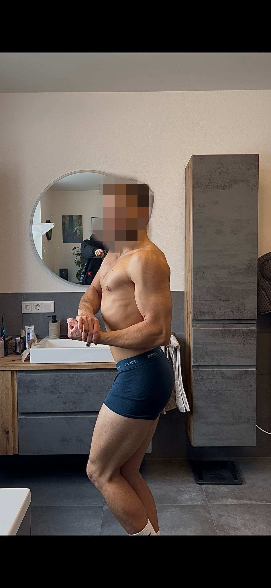 Transformation nachher — Seitenansicht